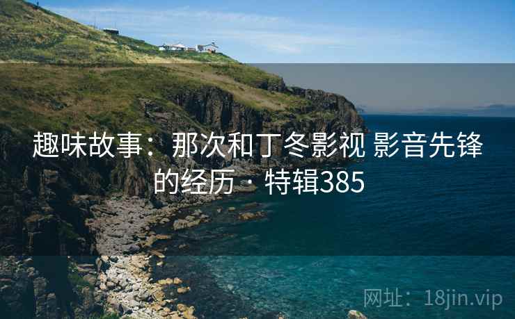趣味故事：那次和丁冬影视 影音先锋的经历 · 特辑385
