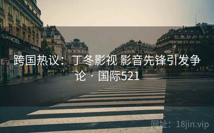 跨国热议：丁冬影视 影音先锋引发争论 · 国际521